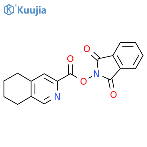 1,3-dioxo-2,3-dihydro-1H-isoindol-2-yl 5,6,7,8-tetrahydroisoquinoline-3-carboxylate structure