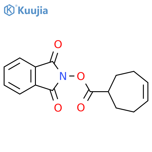 1,3-dioxo-2,3-dihydro-1H-isoindol-2-yl cyclohept-4-ene-1-carboxylate structure