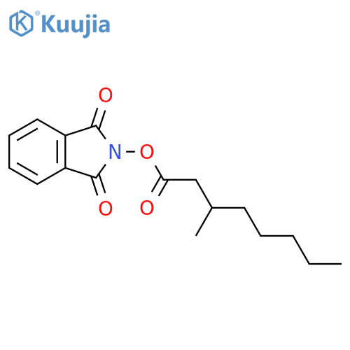 1,3-dioxo-2,3-dihydro-1H-isoindol-2-yl 3-methyloctanoate structure