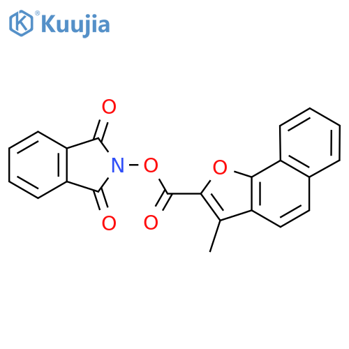 1,3-dioxo-2,3-dihydro-1H-isoindol-2-yl 3-methylnaphtho[1,2-b]furan-2-carboxylate structure