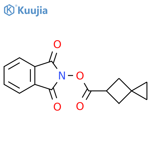 1,3-dioxo-2,3-dihydro-1H-isoindol-2-yl spiro[2.3]hexane-5-carboxylate structure