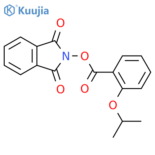 1,3-dioxo-2,3-dihydro-1H-isoindol-2-yl 2-(propan-2-yloxy)benzoate structure
