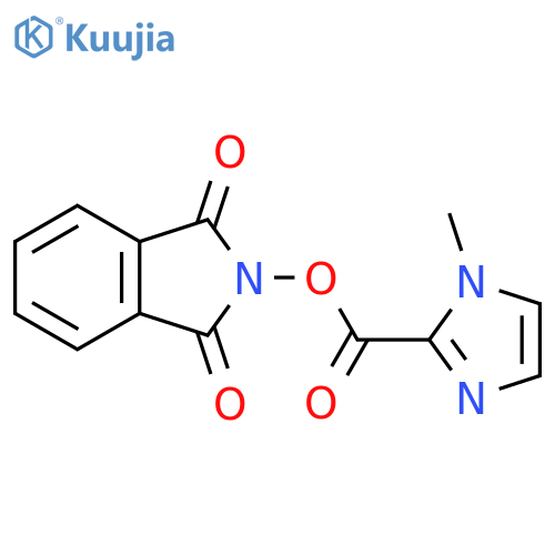 1,3-dioxo-2,3-dihydro-1H-isoindol-2-yl 1-methyl-1H-imidazole-2-carboxylate structure