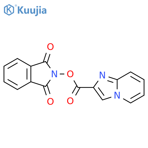 1,3-dioxo-2,3-dihydro-1H-isoindol-2-yl imidazo[1,2-a]pyridine-2-carboxylate structure