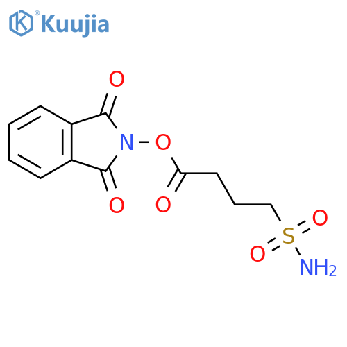 1,3-Dioxoisoindolin-2-yl 4-sulfamoylbutanoate structure