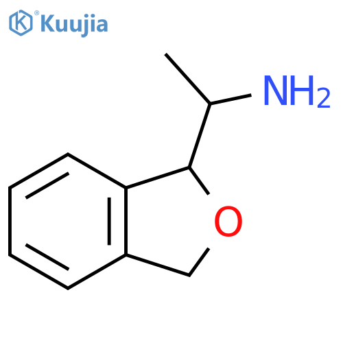 1-(1,3-Dihydro-2-benzofuran-1-yl)ethanamine structure