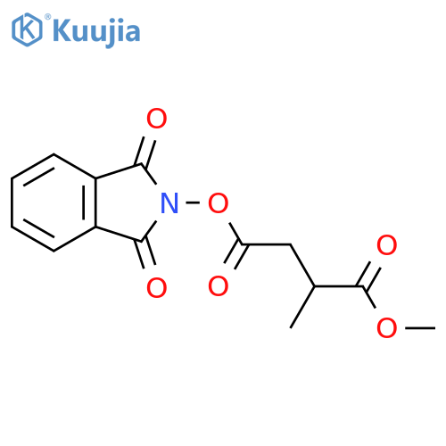 1,3-dioxo-2,3-dihydro-1H-isoindol-2-yl 1-methyl 2-methylbutanedioate structure