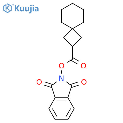 1,3-dioxo-2,3-dihydro-1H-isoindol-2-yl spiro[3.5]nonane-2-carboxylate structure