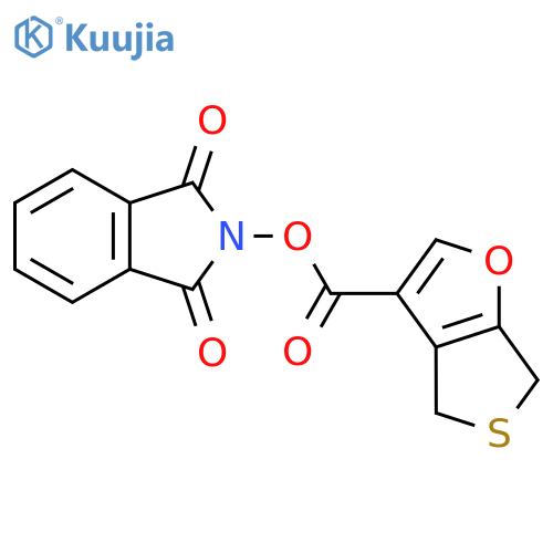 1,3-dioxo-2,3-dihydro-1H-isoindol-2-yl 4H,6H-thieno[3,4-b]furan-3-carboxylate structure