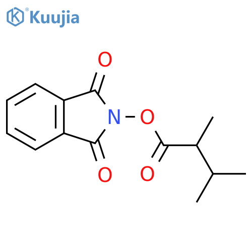 1,3-dioxo-2,3-dihydro-1H-isoindol-2-yl 2,3-dimethylbutanoate structure