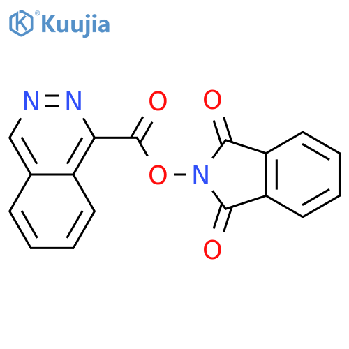 1,3-dioxo-2,3-dihydro-1H-isoindol-2-yl phthalazine-1-carboxylate structure