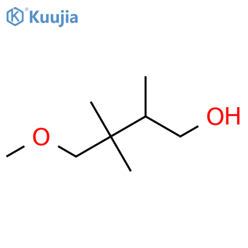 4-Methoxy-2,3,3-trimethylbutan-1-ol structure
