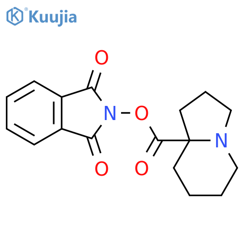 1,3-dioxo-2,3-dihydro-1H-isoindol-2-yl octahydroindolizine-8a-carboxylate structure