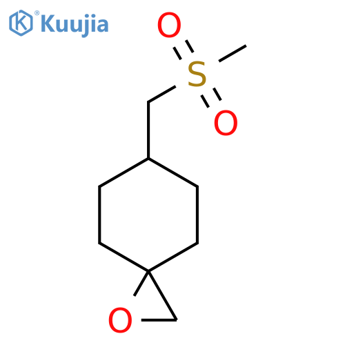 6-(Methanesulfonylmethyl)-1-oxaspiro[2.5]octane structure