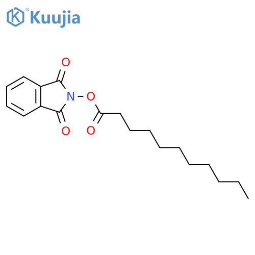 1,3-dioxo-2,3-dihydro-1H-isoindol-2-yl undecanoate structure