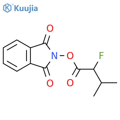 1,3-dioxo-2,3-dihydro-1H-isoindol-2-yl 2-fluoro-3-methylbutanoate structure