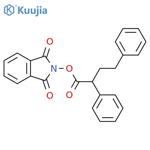 1,3-dioxo-2,3-dihydro-1H-isoindol-2-yl 2,4-diphenylbutanoate structure