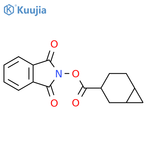 1,3-dioxo-2,3-dihydro-1H-isoindol-2-yl bicyclo[4.1.0]heptane-3-carboxylate structure