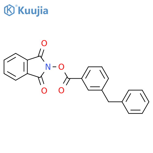 1,3-dioxo-2,3-dihydro-1H-isoindol-2-yl 3-benzylbenzoate structure