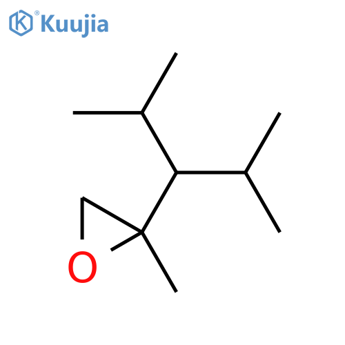 2-(2,4-Dimethylpentan-3-yl)-2-methyloxirane structure