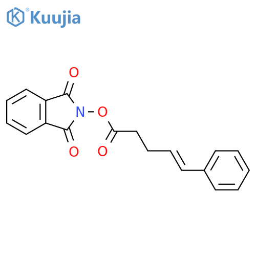 1,3-dioxo-2,3-dihydro-1H-isoindol-2-yl 5-phenylpent-4-enoate structure
