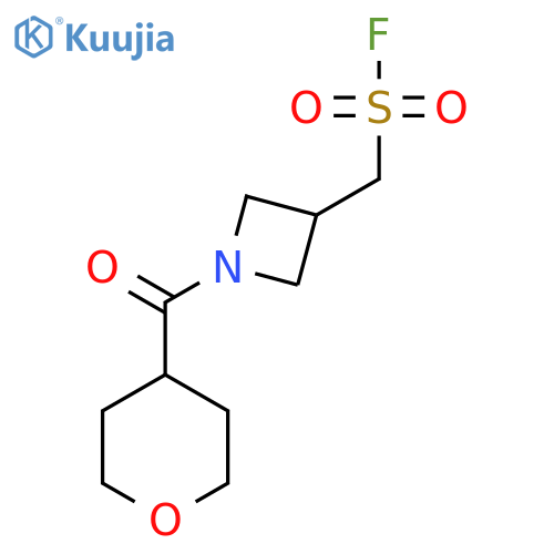 1-(oxane-4-carbonyl)azetidin-3-ylmethanesulfonyl fluoride structure