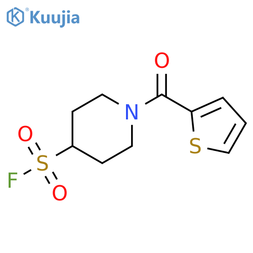 1-(thiophene-2-carbonyl)piperidine-4-sulfonyl fluoride structure