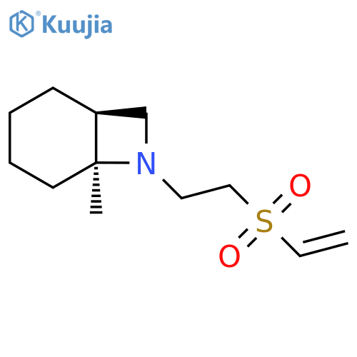 rac-(1R,6R)-7-2-(ethenesulfonyl)ethyl-6-methyl-7-azabicyclo4.2.0octane structure