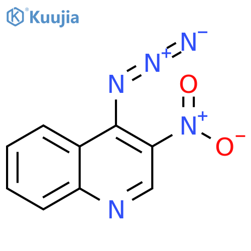 4-Azido-3-nitroquinoline structure