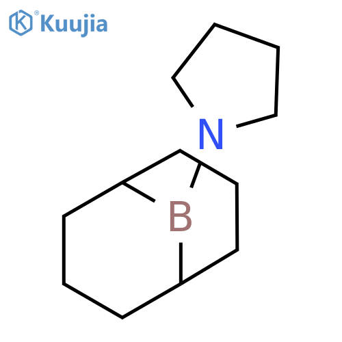 Pyrrolidine, 1-(9-borabicyclo[3.3.1]non-9-yl)- structure