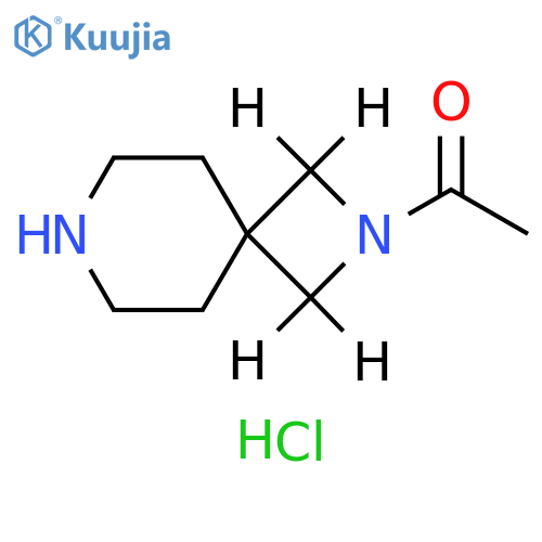 1-(1,1,3,3-tetradeuterio-2,7-diazaspiro[3.5]nonan-2-yl)ethanone;hydrochloride structure