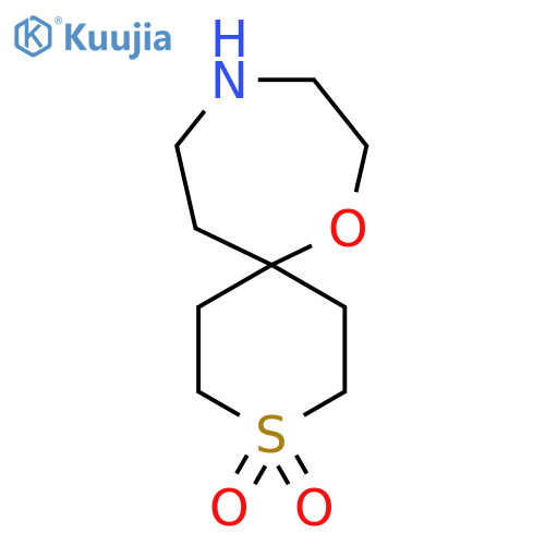 7-Oxa-3lambda6-thia-10-azaspiro[5.6]dodecane-3,3-dione structure