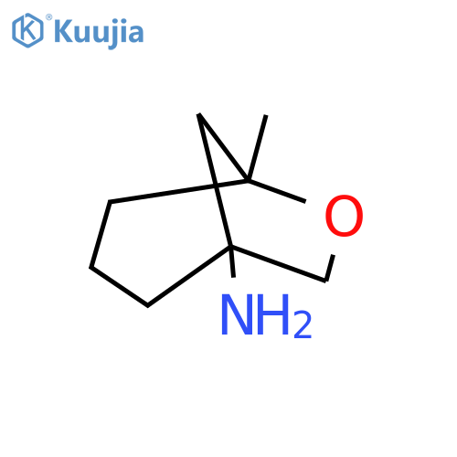 5-Methyl-6-oxabicyclo[3.2.1]octan-1-amine structure