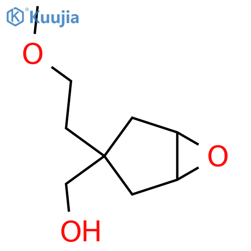 [3-(2-Methoxyethyl)-6-oxabicyclo[3.1.0]hexan-3-yl]methanol structure