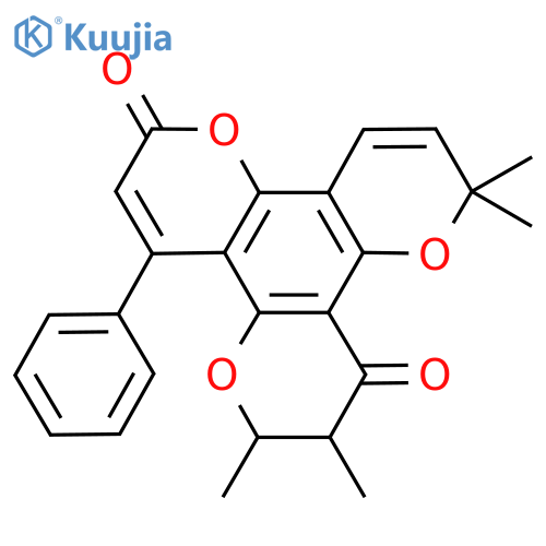 10,11,16,16-Tetramethyl-6-phenyl-3,9,15-trioxatetracyclo[12.4.0.02,7.08,13]octadeca-1,5,7,13,17-pentaene-4,12-dione structure