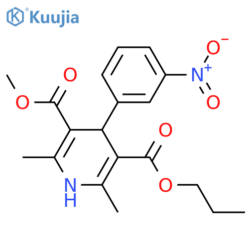 Nitrendipine Propyl Ester structure