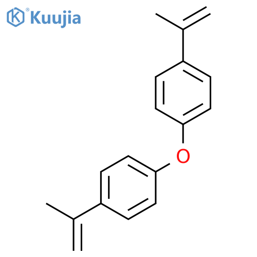 Benzene, 1,1'-oxybis[4-(1-methylethenyl)- structure
