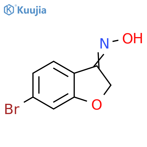 6-Bromo-3(2H)-benzofuranone oxime structure