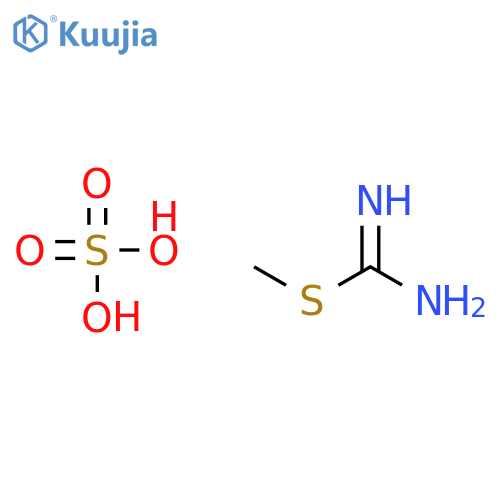 S-methylisothiourea Sulfate structure