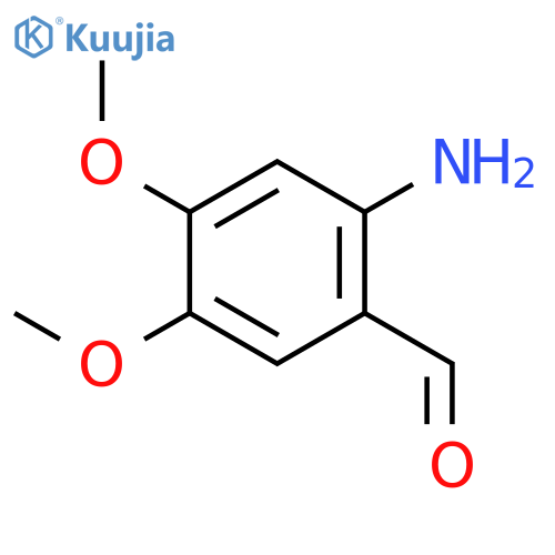 2-Amino-4,5-dimethoxybenzaldehyde structure