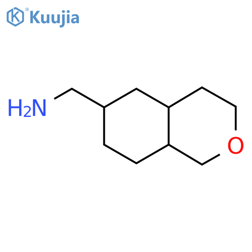 (octahydro-1H-2-benzopyran-6-yl)methanamine structure