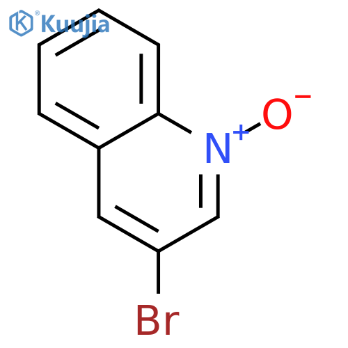 3-Bromoquinoline-1-oxide structure