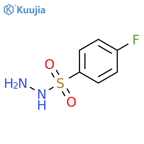 4-Fluorobenzenesulfonohydrazide structure