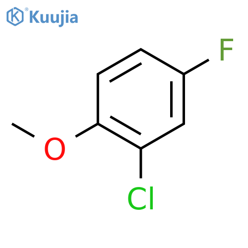 2-chloro-4-fluoro-1-methoxy-benzene structure