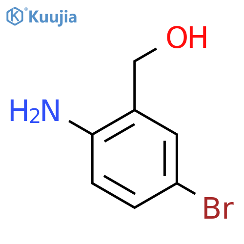 (2-AMINO-5-BROMOPHENYL)METHANOL structure