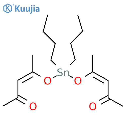 Dibutyltin Bis(acetylacetonate) structure