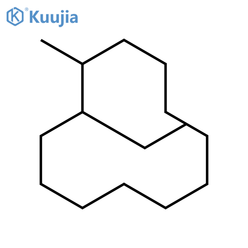 1-ethyl-2-methylcyclododecane structure