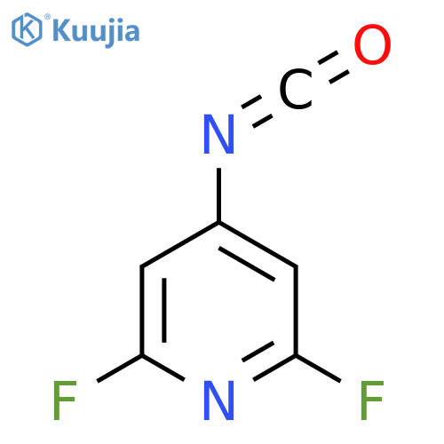 2,6-Difluoro-4-isocyanatopyridine structure