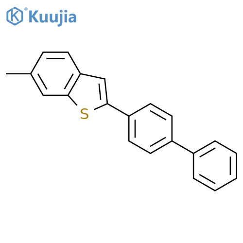 2-([1,1'-biphenyl]-4-yl)-6-methylbenzo[b]thiophene structure