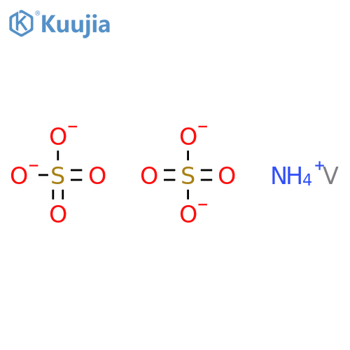 Sulfuric acid, ammonium vanadium(3+) salt (2:1:1) (8CI,9CI) structure